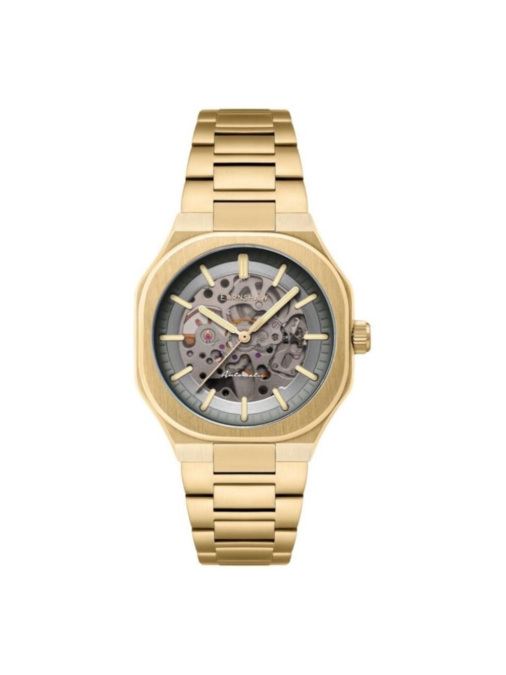 NWT Thomas Earnshaw Exeter Automatic Grey Dial Men's Watch